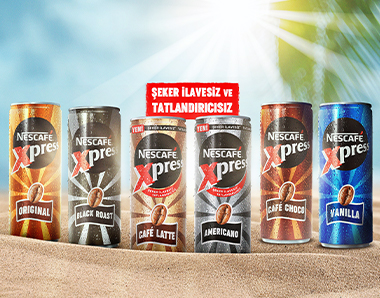 NESCAFE XPRESS ÇEŞİTLERİ *24 (SİPARİŞ NOTUNA LÜTFEN ÜRÜN ÇEŞİDİNİ BELİRTİNİZ)
