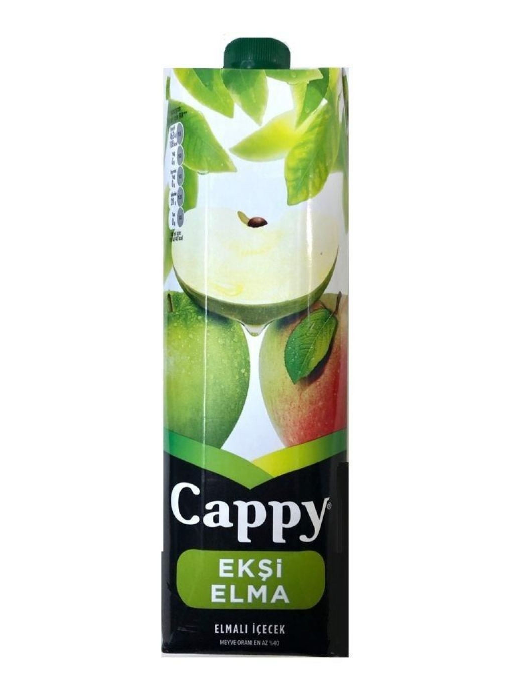 CAPPY 1LT EKŞİ ELMA *12