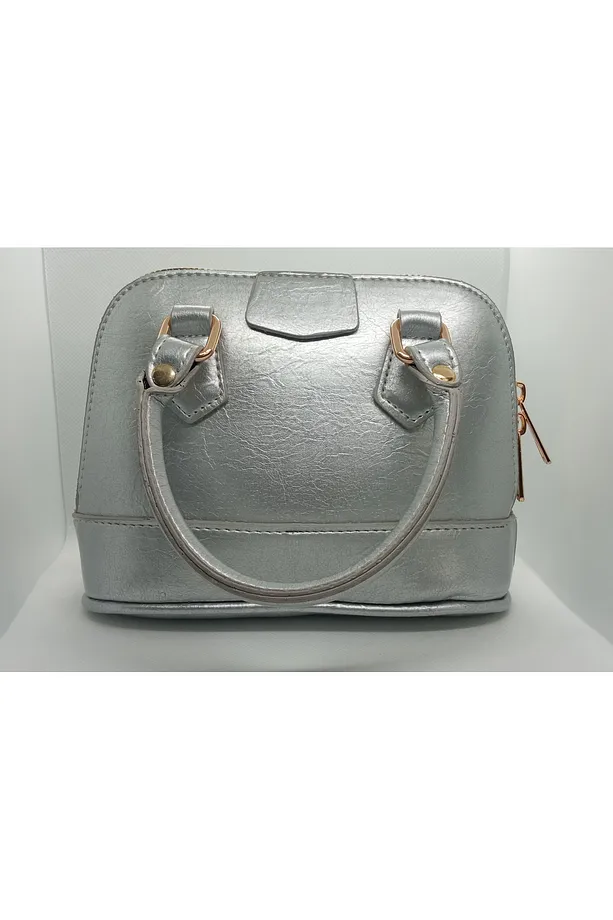 Gümüş Gri Çanta 