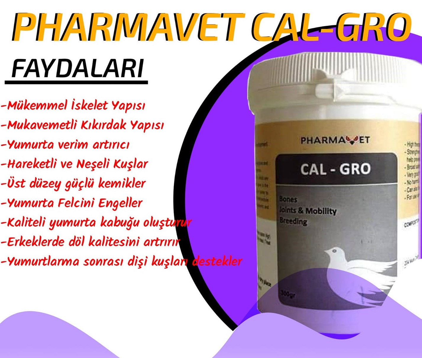 PHARMAVET COL GRO 300 GRAM