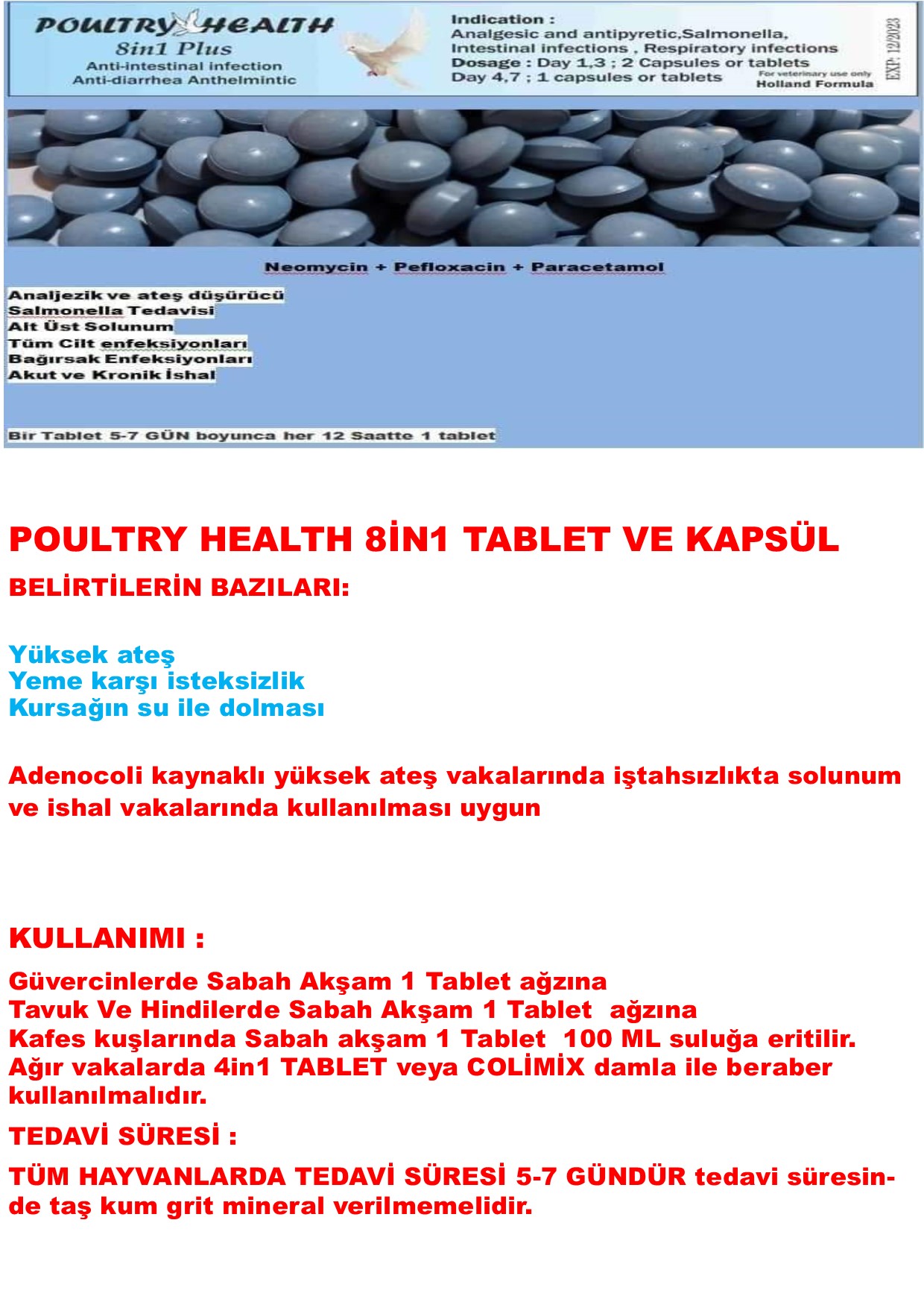 8İN1 TABLET
