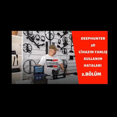 DEEPHUNTER 3D KULANICILARININ CİHAZI YANLIŞ KULLANDIKLARINDA EKRANA YANSIYAN TEPKİMELERİ