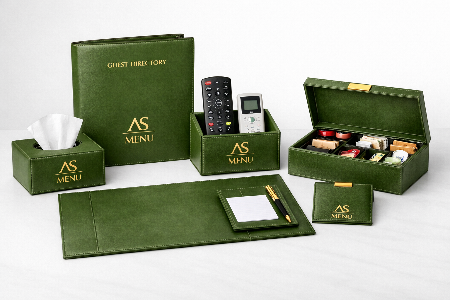 Custom Leather Accessories for Hotel Rooms – Elevating Guest Experience