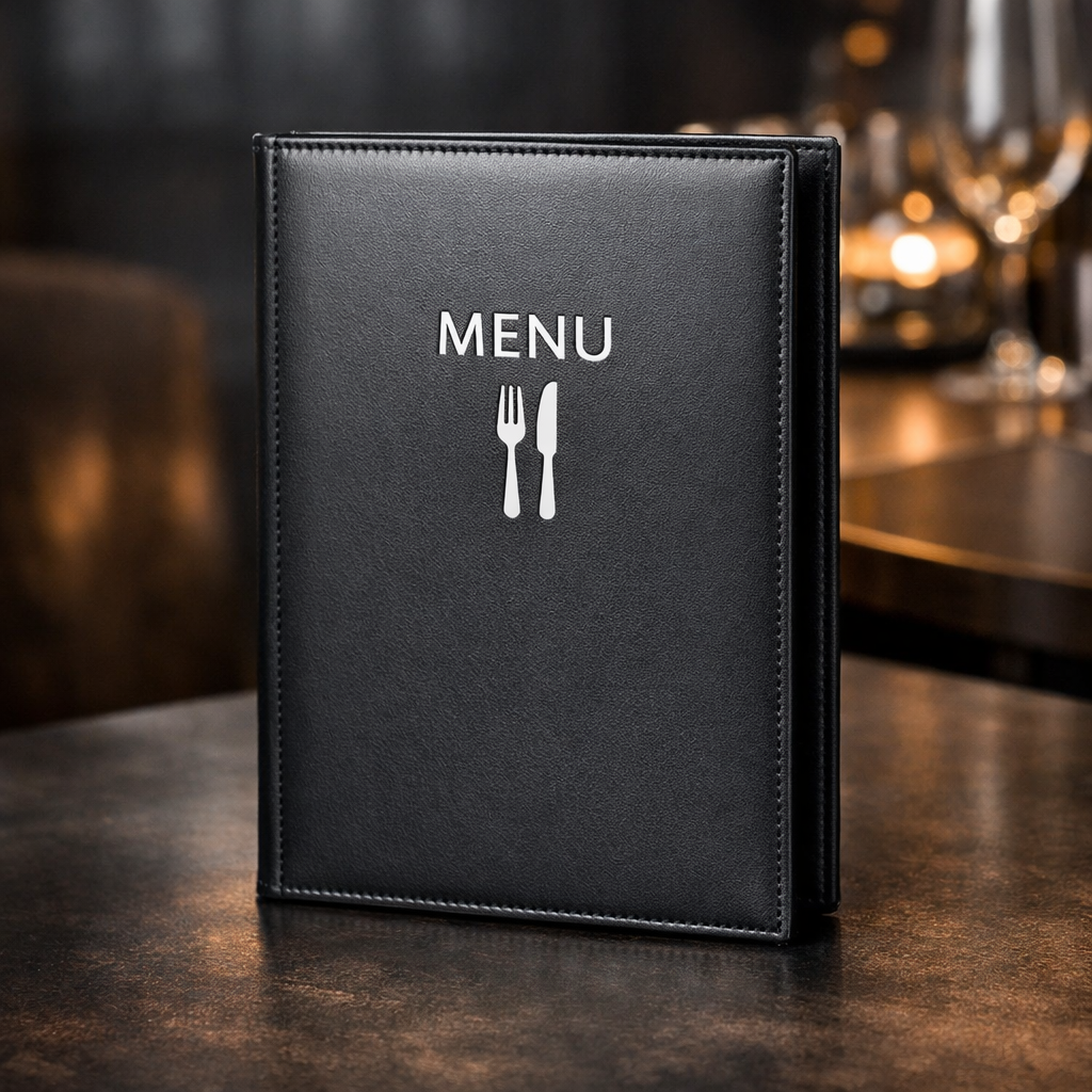 Why Luxury Hotels Prefer Custom Leather Menu Covers