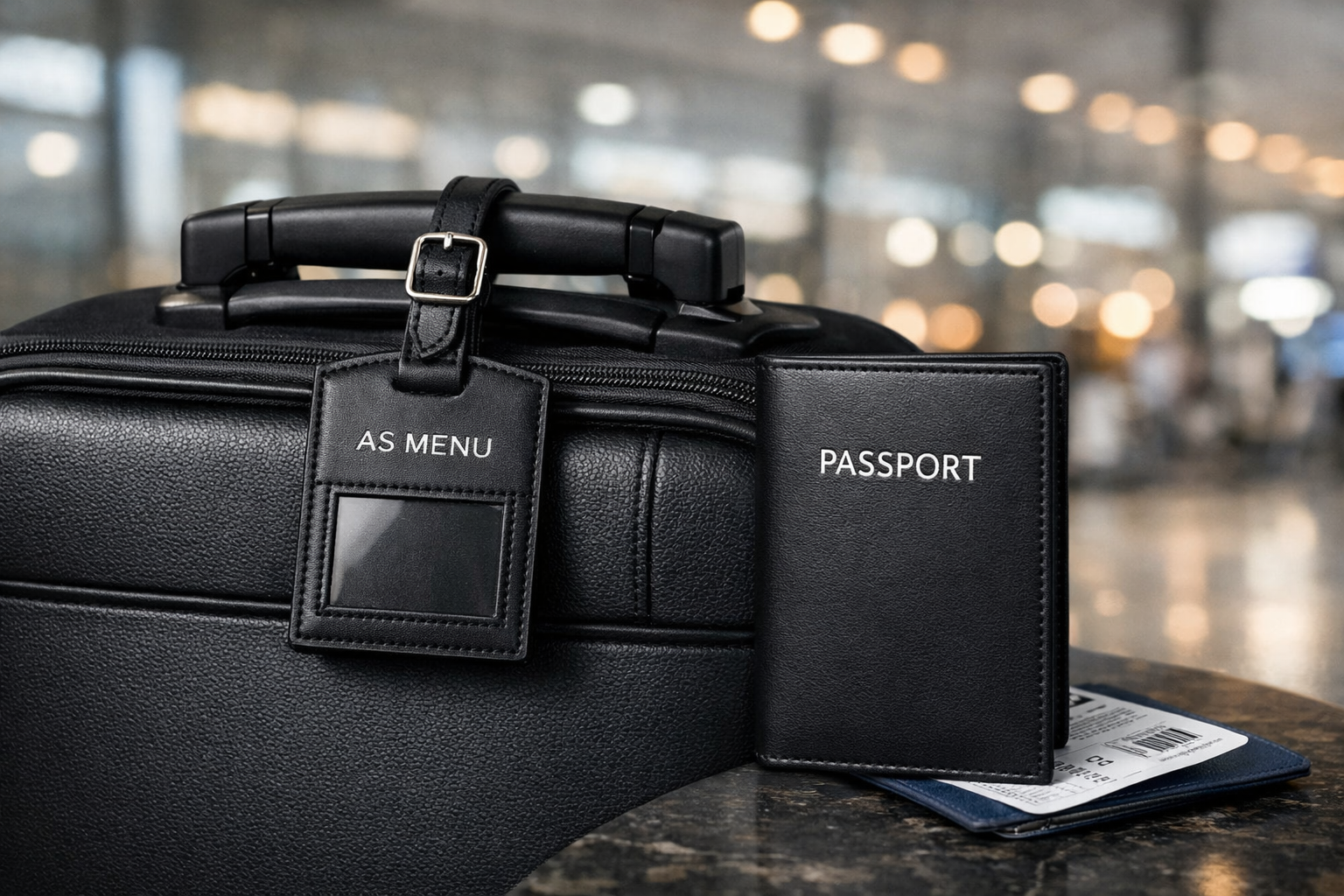 “Hotel & Airline Leather Accessories”