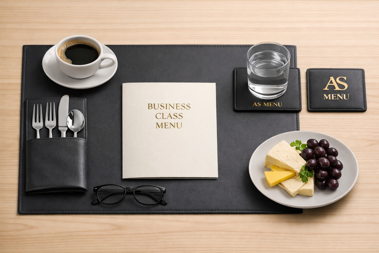 Why Airlines Prefer Nappa Leather Placemats for Business Class Cabin Service