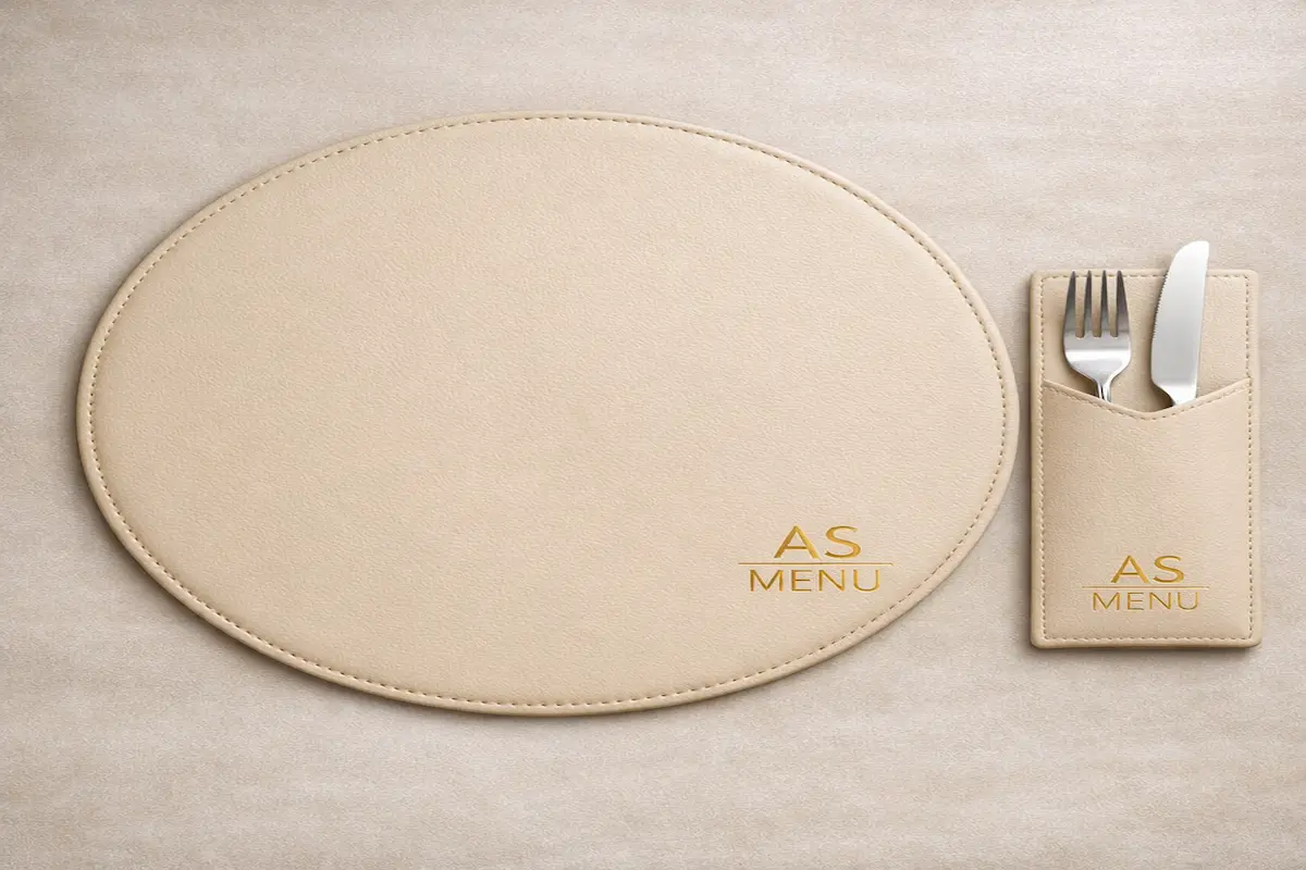Modern Table Presentation in Dubai: Why Leather Placemats Are the New Luxury Standard