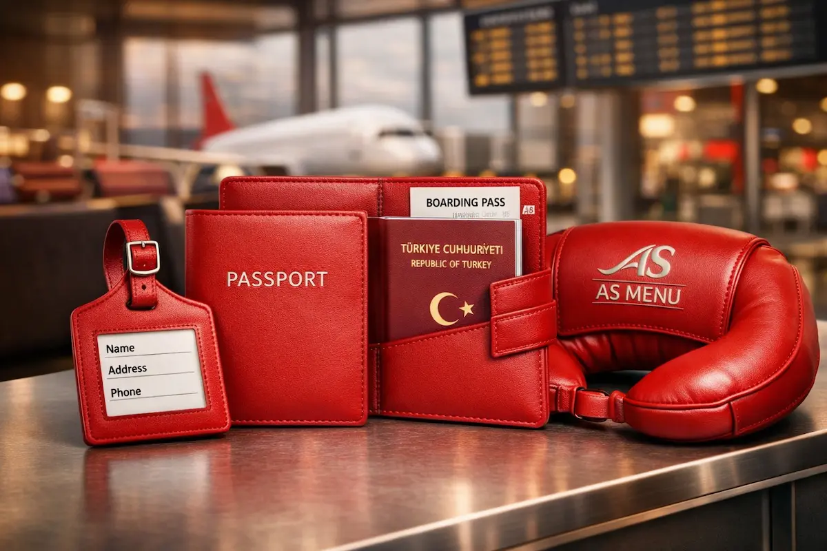 Elegance in Travel: The Olive Green NAPA Leather Collection for Hotels & Airlines