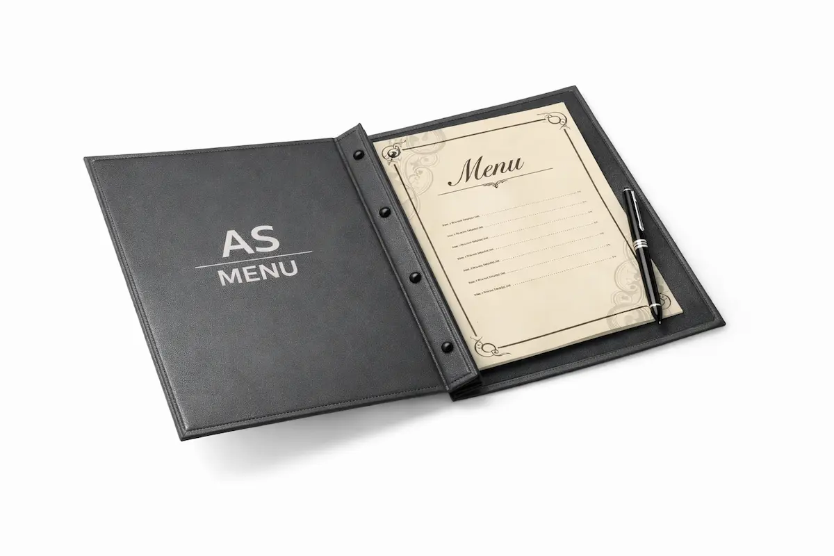 Handmade Leather Menu Covers for Bulgaria’s Hotels & Restaurants