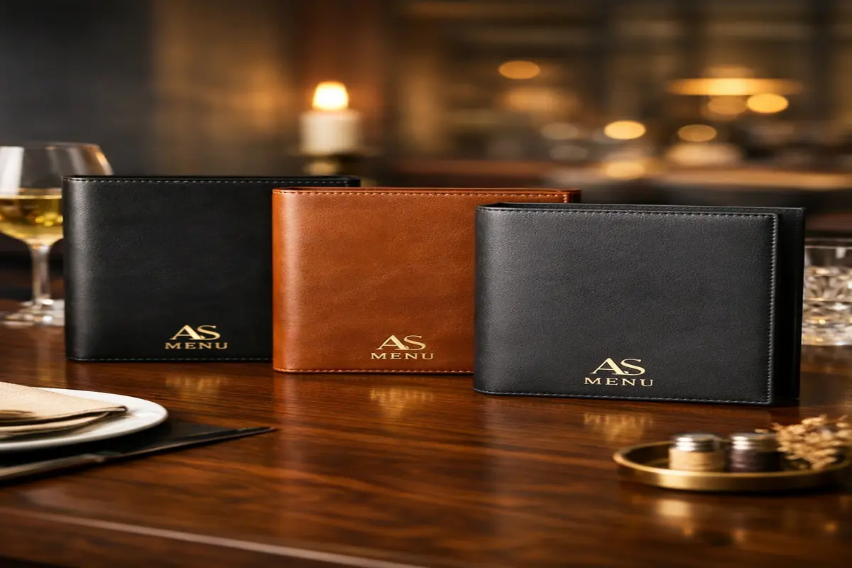 Handmade Leather Menu Covers for Serbia’s Restaurants & Boutique Hotels