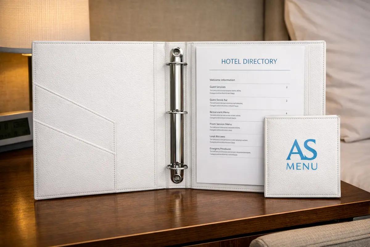 “Why Florida Hotels Choose Premium Leather Room Accessories”