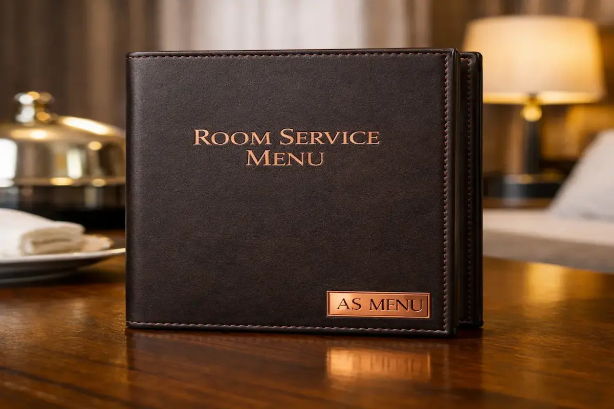 AS MENU – Otel ve Restoranlar İçin Eksiksiz Deri Ürün Kataloğu